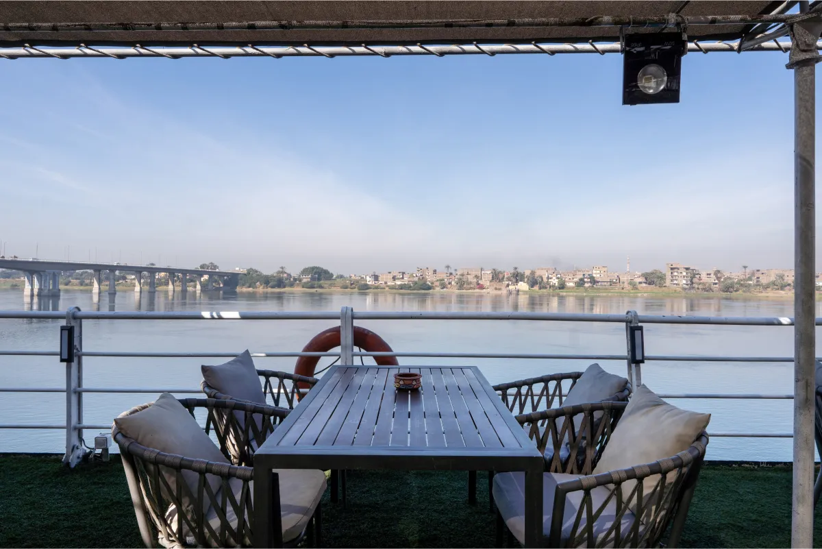 Cabin aboard the Magic II Nile Cruise Nile cruise